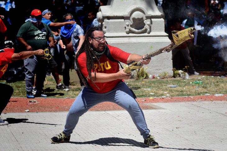 Fue detenido el "gordo del mortero""