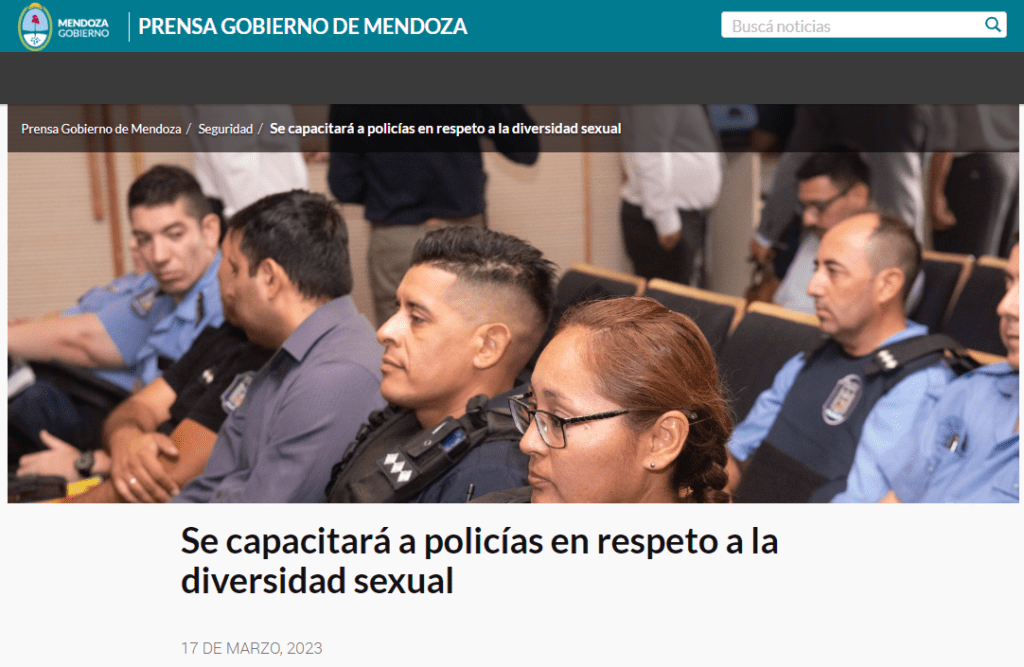 Así lo informó el gobierno de Mendoza en un comunicado de prensa.