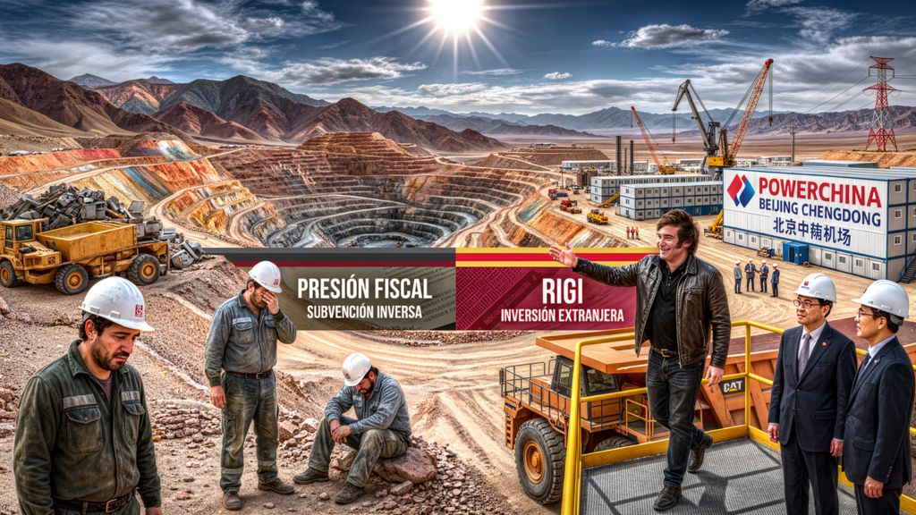 Falsa competencia y entrega: Milei usa el RIGI para cederle el mayor campamento minero a China - Data 24